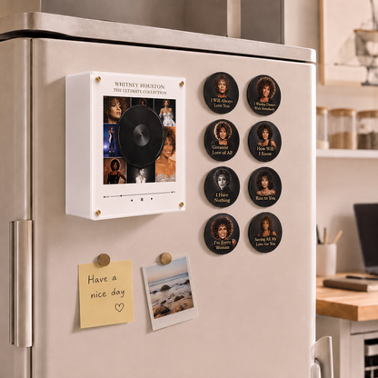 Whitney Music Magnet Vinyl Speaker (PRE-Order now)