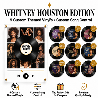 Whitney Music Magnet Vinyl Speaker (PRE-Order now)